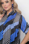 LT Collection Платье 300907 П5821 чёрный, синий
