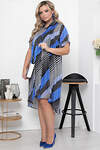 LT Collection Платье 300907 П5821 чёрный, синий