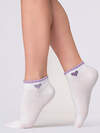 Giulia Носки 301432 WS2 RIB LOVE 01 bianco/viola