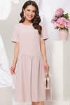 DStrend Платье 302974 П-3989-0032-05 Бледно-розовый
