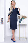 LT Collection Платье 307702 П7089 темно- синий