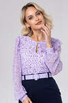 RISE Блузка 316413 7018-24/06 Сиреневый, синий