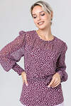 RISE Блузка 317104 4021-27/08 Брусничный