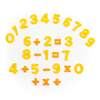 Полесье Набор "Первые уроки" на магнитах (20 цифр + 10 математических знаков) (в пакете) 319678 70647 