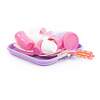 Wader Набор детской посуды "Алиса" с подносом на 4 персоны (Pretty Pink) 320902 40657 