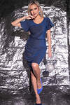 LT Collection Платье 324051 П7266 мерцающий синий