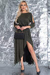 LT Collection Платье 324303 П7397 мерцающий чёрный с золотом