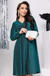 LT Collection Платье 324317 П7567 мерцающий изумруд