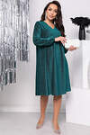 LT Collection Платье 324317 П7567 мерцающий изумруд