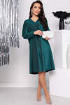 LT Collection Платье 324317 П7567 мерцающий изумруд
