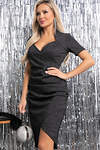 LT Collection Платье 327591 П7829 мерцающий чёрный
