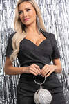 LT Collection Платье 327591 П7829 мерцающий чёрный