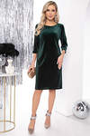LT Collection Платье 327855 П7785 изумруд