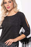 LT Collection Платье 329281 П7786 мерцающая чёрный