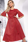 LT Collection Платье 329284 П7795 мерцающий красный
