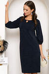 LT Collection Платье 329292 П7827 тёмно-синий