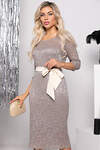 LT Collection Платье 329302 П7860 шампань