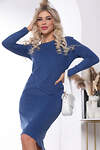 LT Collection Платье 330371 П7822 синий