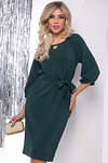 LT Collection Платье 330372 П7828 изумрудный