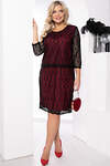 LT Collection Платье 330387 П7936 красный, чёрный