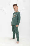 CROCKID Пижама 330634 К 1598 полынь, маленькая клетка