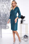 LT Collection Платье 330833 П7945 мерцающий сапфир