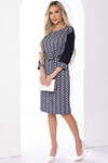 LT Collection Платье 338851 П8256 голубой, синий