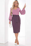 LT Collection Платье 376666 П8371 лиловый, розовый