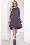 LT Collection Платье 387310 П8447 темно-серый