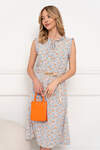 Open-style Платье 389326 5737 голубой, оранжевый