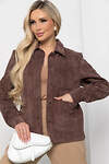LT Collection Рубашка 394383 Б8377 коричневый