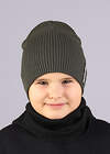 CLEVER Шапка 394548 533720ха хаки/чёрный