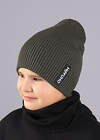 CLEVER Шапка 394548 533720ха хаки/чёрный