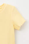 CROCKID Пижама 398238 К 1633-1 желтое печенье, сакура