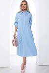 LT Collection Платье 405468 П8573 голубой