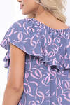 LT Collection Платье 407521 П8974 фиолетовый