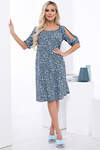 LT Collection Платье 412339 П8970 голубой