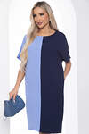 LT Collection Платье 422563 П10248 сине-голубой