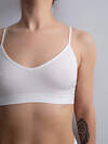 Giulia Топ 422894 CAMI TOP RIB 02 creamy white