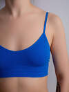 Giulia Топ 422901 CAMI TOP RIB 02 strong blue