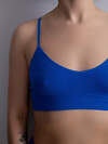 Giulia Топ 422901 CAMI TOP RIB 02 strong blue