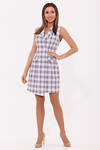 VISERDI Платье 69381 10009-клт 459710 Белый/клетка