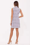 VISERDI Платье 69381 10009-клт 459710 Белый/клетка