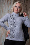 Натали Джемпер 431965 Джемпер Брюссель светло-серый