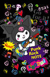 АСТ . "Kuromi. Punk Rock Note" 436102 978-5-17-147611-3 