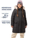 NIKASTYLE Парка 439045 5з4024 черный шоколад