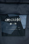 CROCKID Комбинезон 446178 ВК 60032/н/39 Ал индиго, пересекающиеся прямоугольники