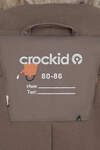 CROCKID Комбинезон 455075 ВК 60116/н/8 ГР коричневый, зимние домики