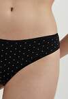 Conte elegant Трусы 458613 PRINT DOTS LB 2546 black-cameo