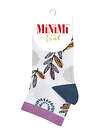 Minimi Носки 462516 MINI TREND 4210 Bianco/Jeans (Белый)